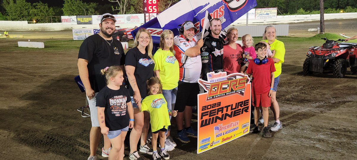 Kyle Clark wins his sixth career OCRS A-Feature at <a href="/CreekSpeedway/">CreekSpeedway</a>.