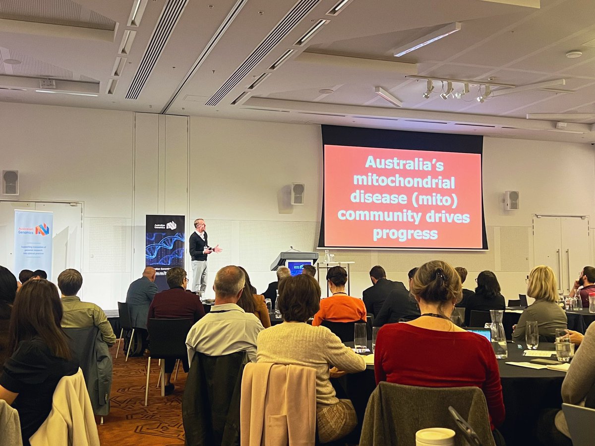 Australian Genomics (@ausgenomics) on Twitter photo <a href="/AusMito/">Mito Foundation</a>’s Sean Murray has joined the #AusGenomicsSummit to talk all things #mitochondrialdisease and the strong community behind it. #ICG2023 <a href="/AusMito/">Mito Foundation</a>’s Sean Murray has joined the #AusGenomicsSummit to talk all things #mitochondrialdisease and the strong community behind it. #ICG2023