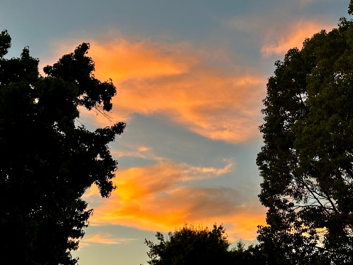 ctaMike's tweet photo. Bay Area heat waves can spark some of the best summer sunsets. This was the fiery view this Saturday night from my San Jose neighborhood. @RobMayeda @JeffRanieri @PaulKPIX @JohnShrable @KariHallWeather @NativeSantaCruz @LyanneMelendez @TunedToTheresa @CTAElizabeth https://t.co/Rf0AT9B6kM
