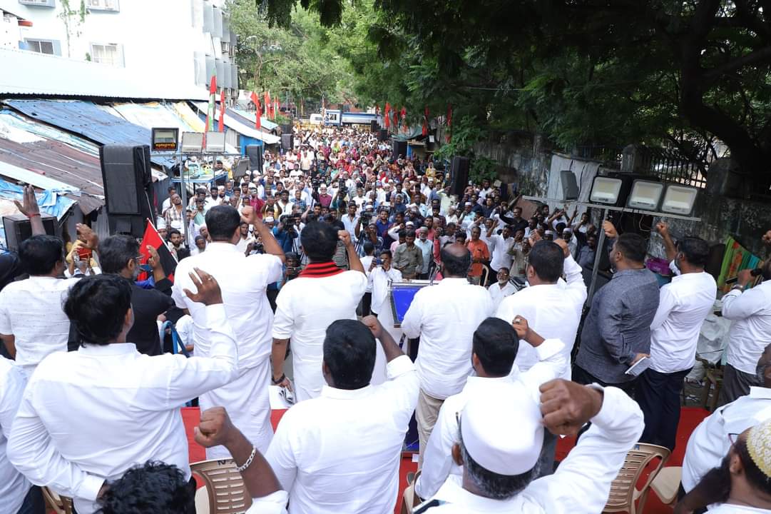 SDPI_chennai's tweet photo. பொதுசிவில் சட்டம் கொண்டுவர முயற்சிக்கும் ஒன்றிய பாஜக அரசை கண்டித்து சென்னையில் எஸ்.டி.பி.ஐ. கட்சி நடத்திய மாபெரும் கண்டன ஆர்ப்பாட்டம்..
#rejectuniformcivilcode
#SDPI https://t.co/xCS0fr1im6
