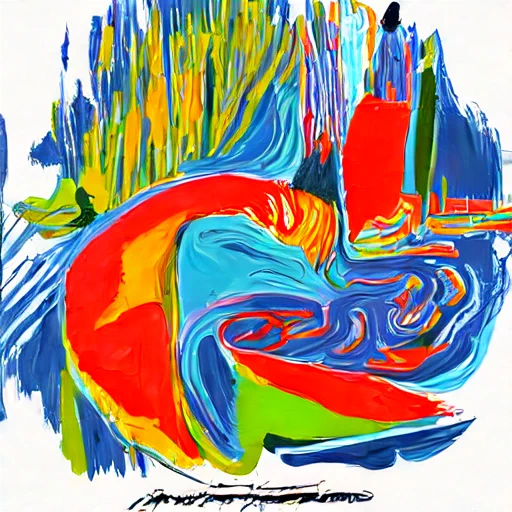  Human ( abstract painting)       #mitsuad1 #AIart #mitsua_ContemporaryArtClub   ひと
