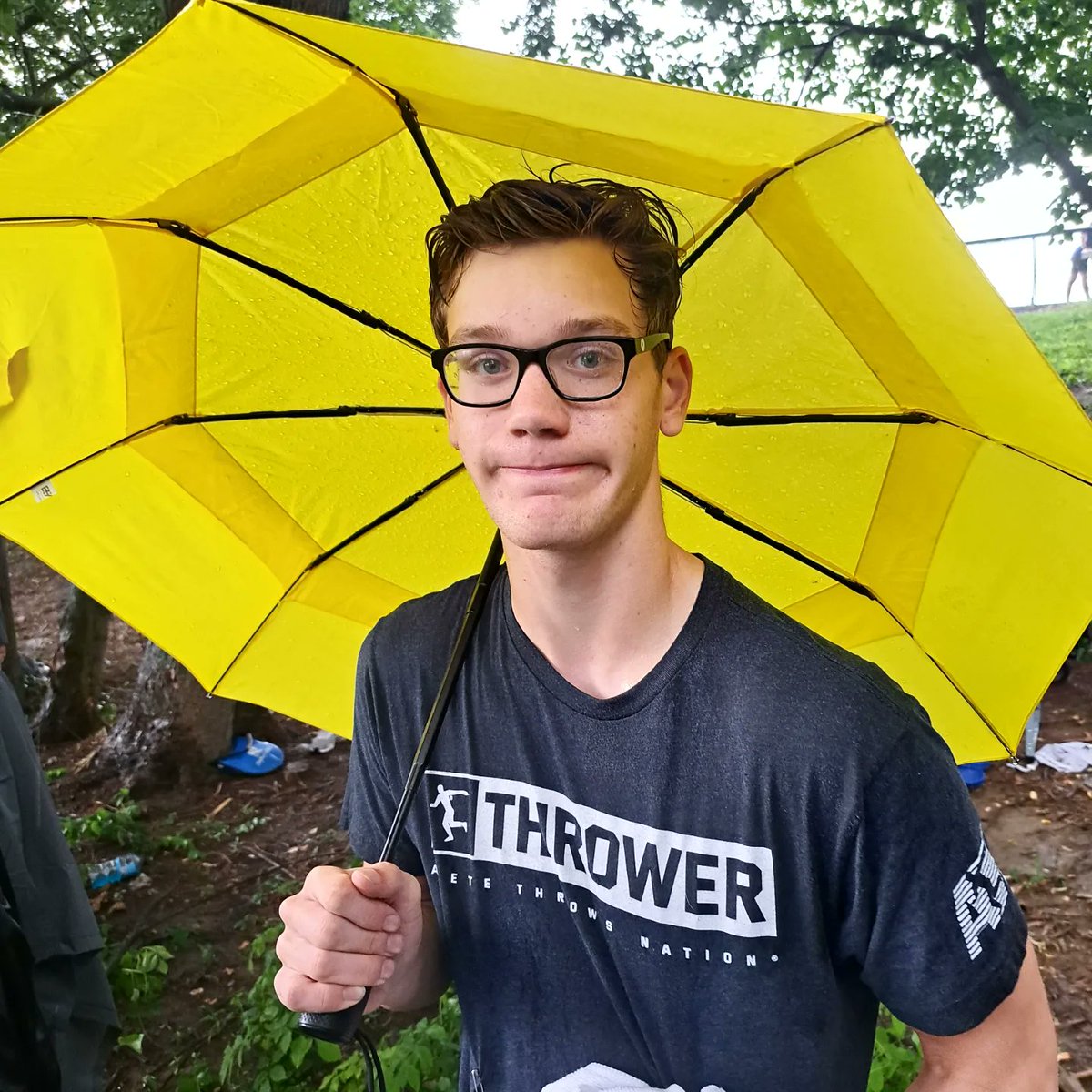 kevinhash's tweet photo. First time throwing the 12 pound shot and 2nd place at the Bluegrass State Games!
In the rain. @aretethrows
#BluegrassStateGames #MoThrows https://t.co/Tf9erqQfzw