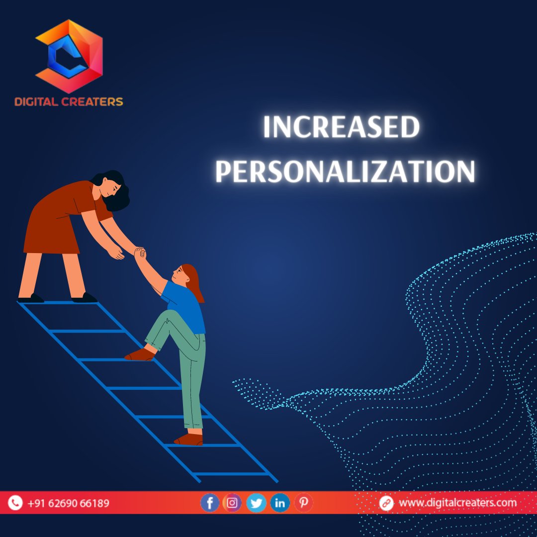 AI is the future of digital marketing 🚀 
- AI-powered chatbots and virtual assistants
- Enhanced data analysis
- Personalized experiences 
- Automation and more!
Follow us for more latest updates🔥
 #AIinDigitalMarketing #DigitalCreaters #DigitalMarketing #ArtificialIntelligence