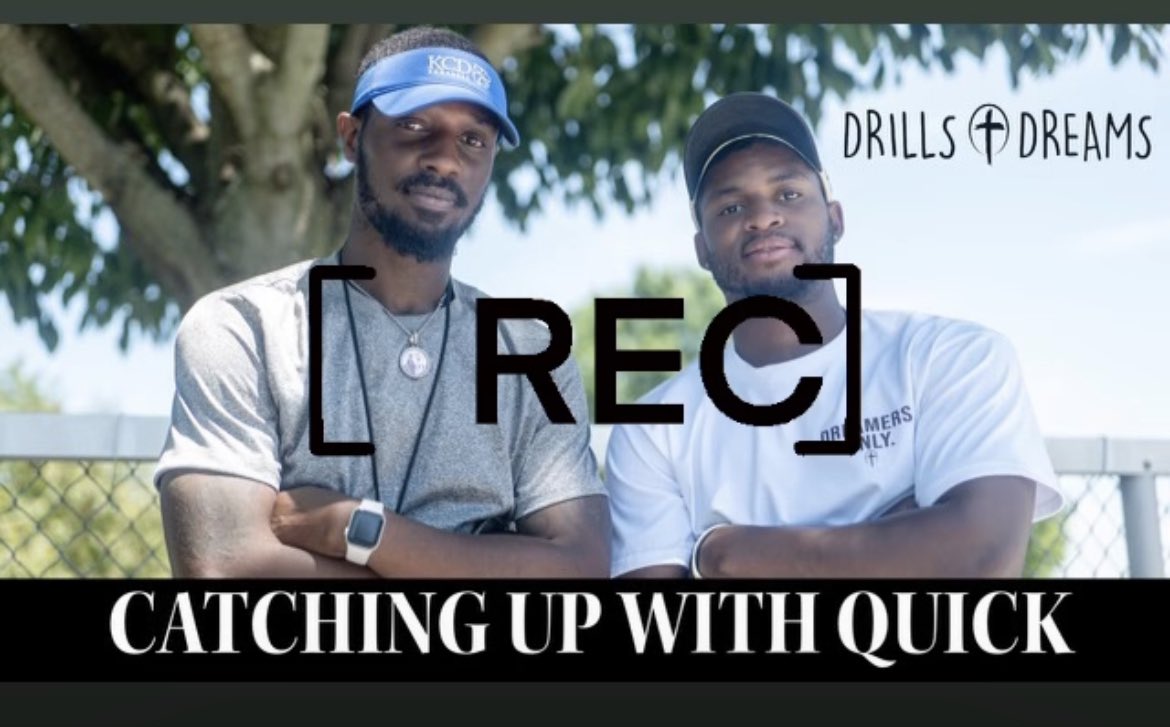 CoachQuick17's tweet photo. COMING SOON!!!! “Catching up w Quick”. @Drillstodreams https://t.co/vTVauftNFM