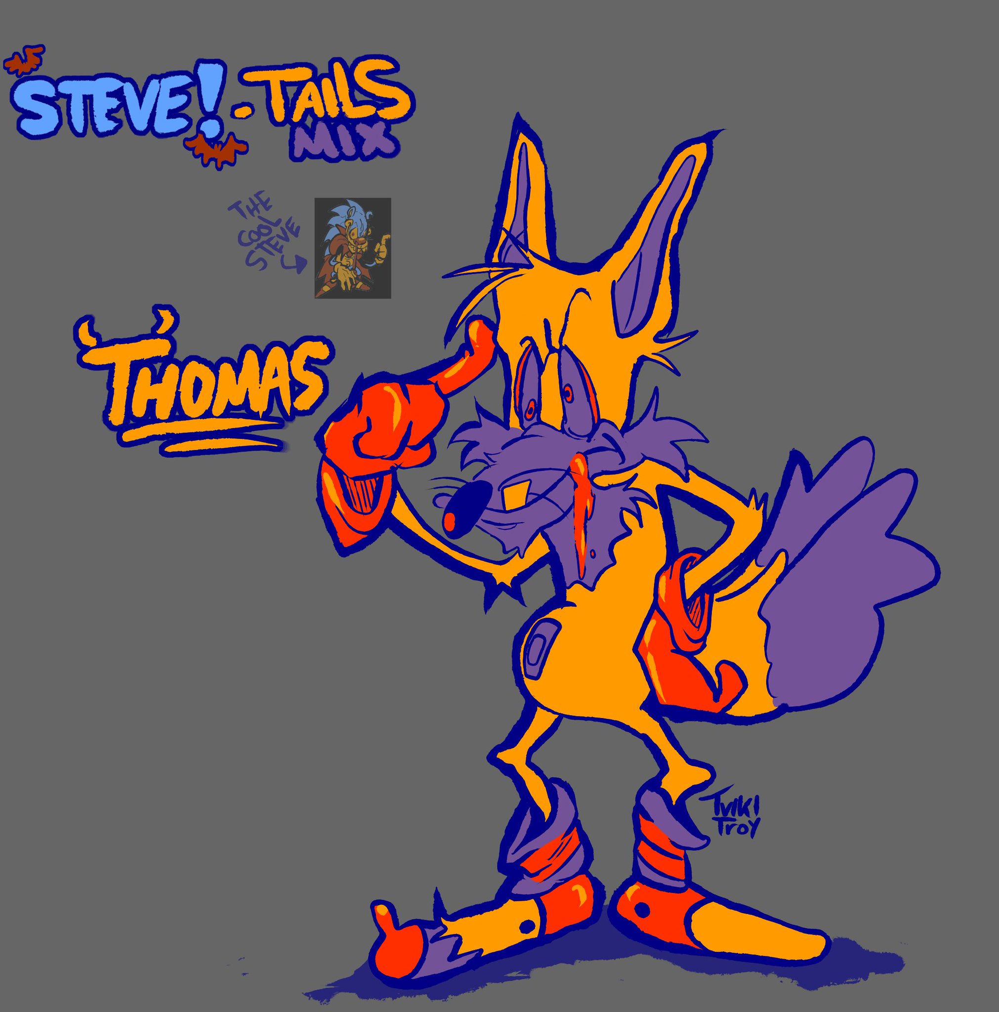 Super Tails! by RonnieFoxxe on Sketchers United