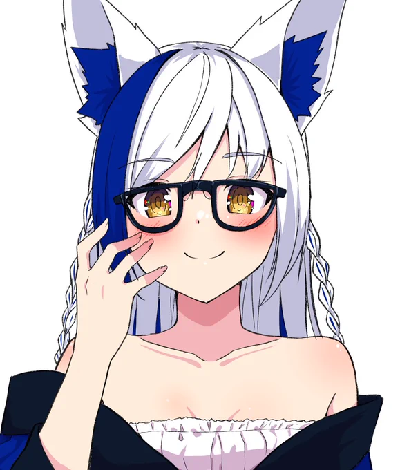 普段が眼鏡と聞いて#よづり宝物庫 