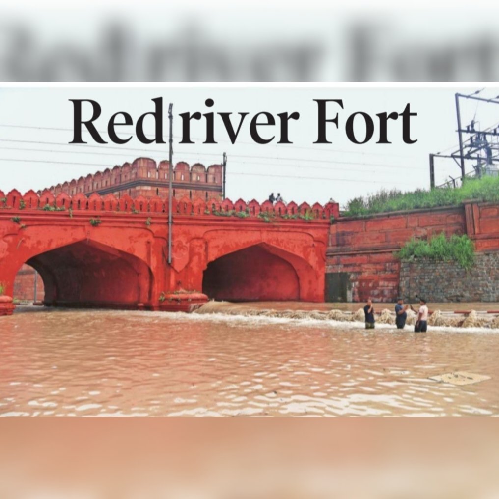 BackshoreL's tweet photo. Delhi floods: ‘A river never forgets,’ say netizens as Yamuna water reaches Red Fort wall, part of its old course.
#DelhiFloodUpdate #DelhiFloods #redfortdelhi #redfort #YamunaRiver #yamunariver #YamunaFloods #YamunaWaterLevel https://t.co/Mb9e9v3bZw