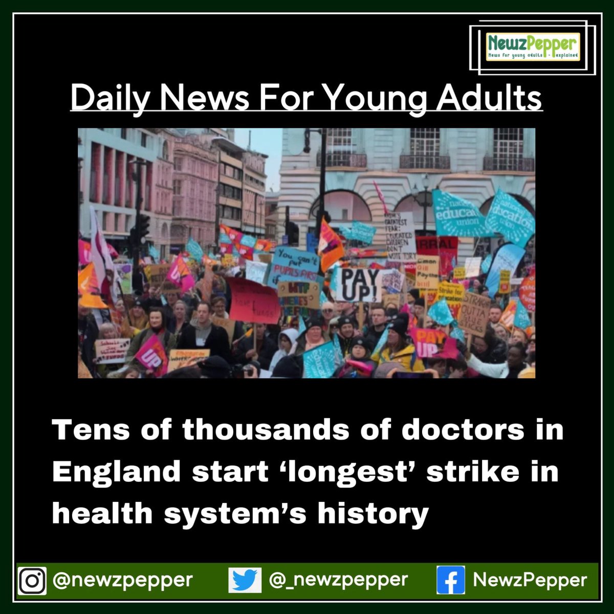 Read This Article On Our Website 🌐
.
Link In Bio 💬
.
Register And Read On 🗞

#indianschools #news #newsupdate #newspaper #dailynews #dailynewspaper #follow #instadaily #instagram #doctorstrike #england #englandnews #doctor #doctors #doctorsofinstagram