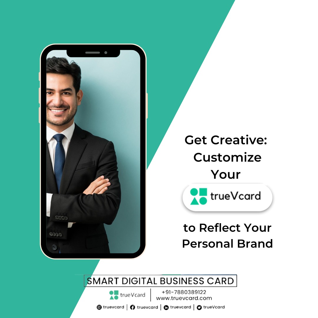 trueVcard's tweet photo. Stand out from the competition by customizing your Truevcard. Showcase your personal brand in a unique and memorable way!
.
.
For more information, please visit our website at https://t.co/bS8OBQ4BzC or call us at +91-7880389122

#Truevcard #DigitalNetworking #UniqueDesigns https://t.co/oiA30l3dO6