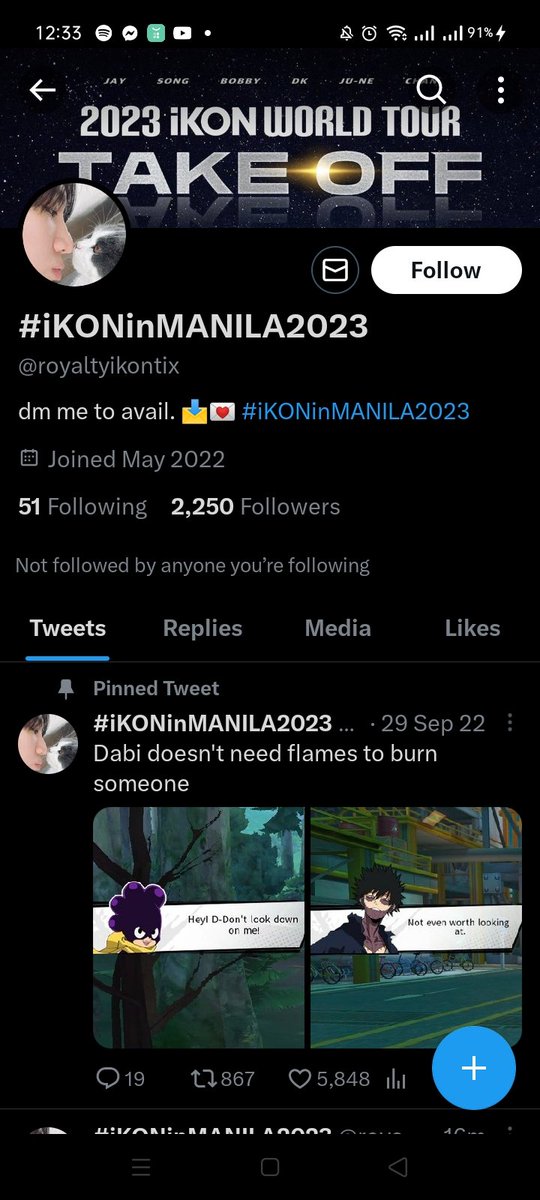 leiyapot's tweet photo. ‼️SCAMMER ALERT! BEWARE!!!‼️ Same person pero keeps on changing his/her @!!!

Dont buy from this person!

#iKONinMANILA2023 https://t.co/4ryOjMqhh7