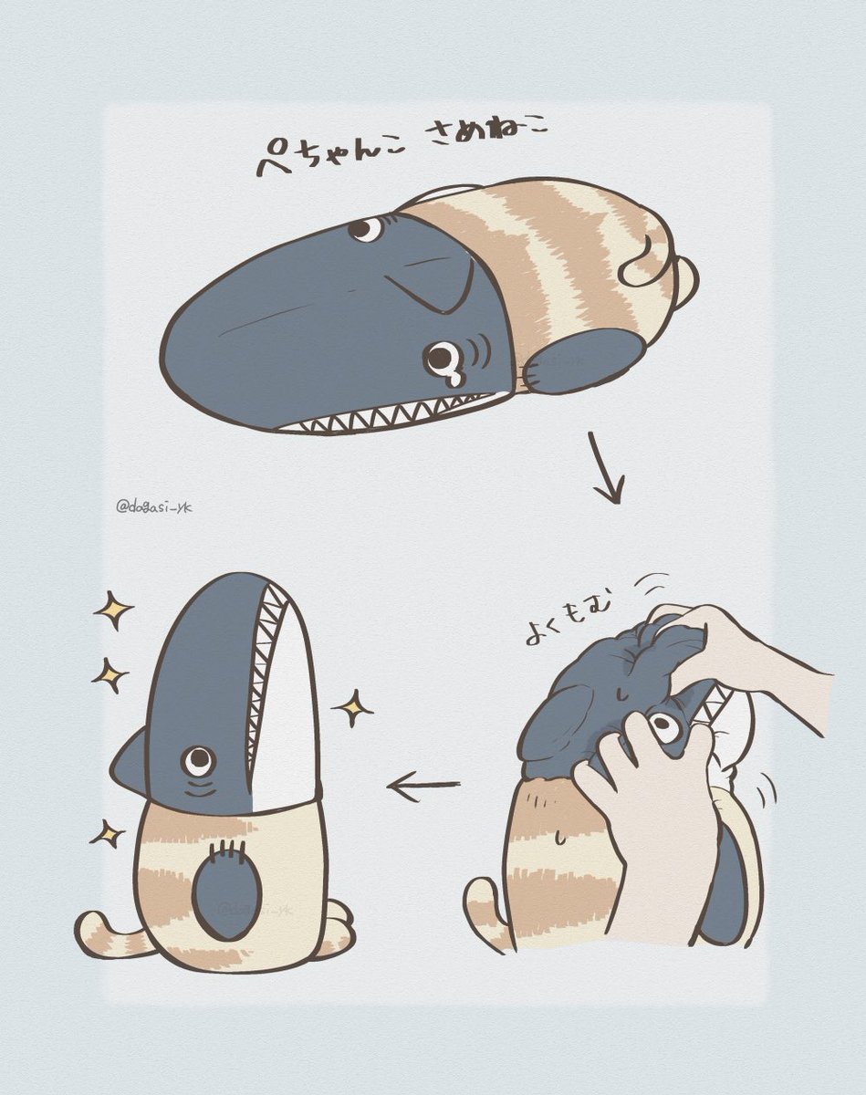 ぺちゃんこなさめねこを見かけたら助けてあげて…