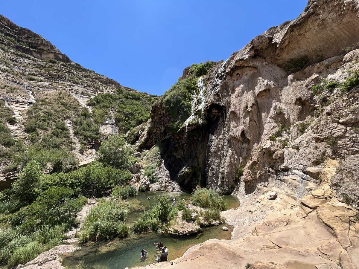 Here’s one of the treasures waiting for you at the Lincoln National Forest - Sitting Bull Falls in the Guadalupe Mountains. #nationalforestsweek