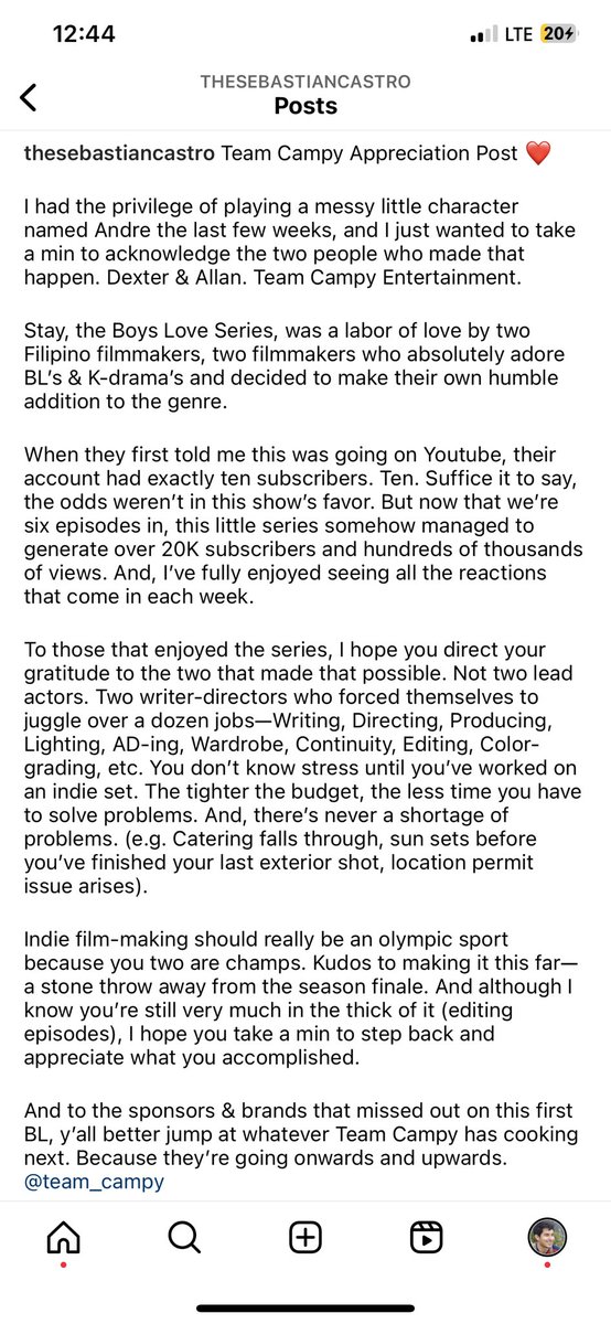 Team Campy Appreciation Post ❤️<a href="/team_campy/">Team Campy Entertainment</a>