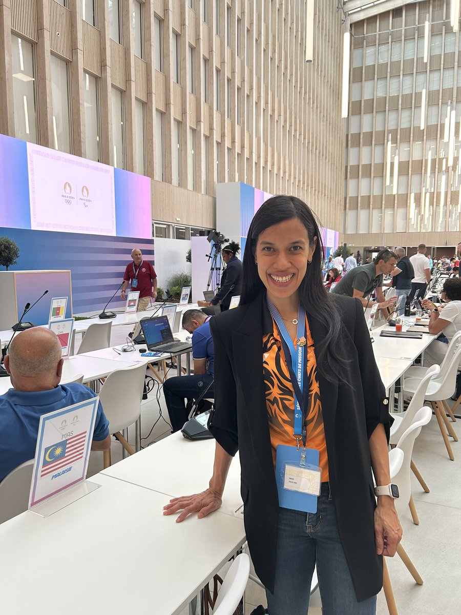 So proud to represent Malaysia in my first Deputy Chef de Mission assignment in Paris. We had briefing meetings with all the countries and discussed preparations. Truly excited for what’s to come for our Malaysia athletes 🇲🇾 <a href="/Paris2024/">Paris 2024</a>
