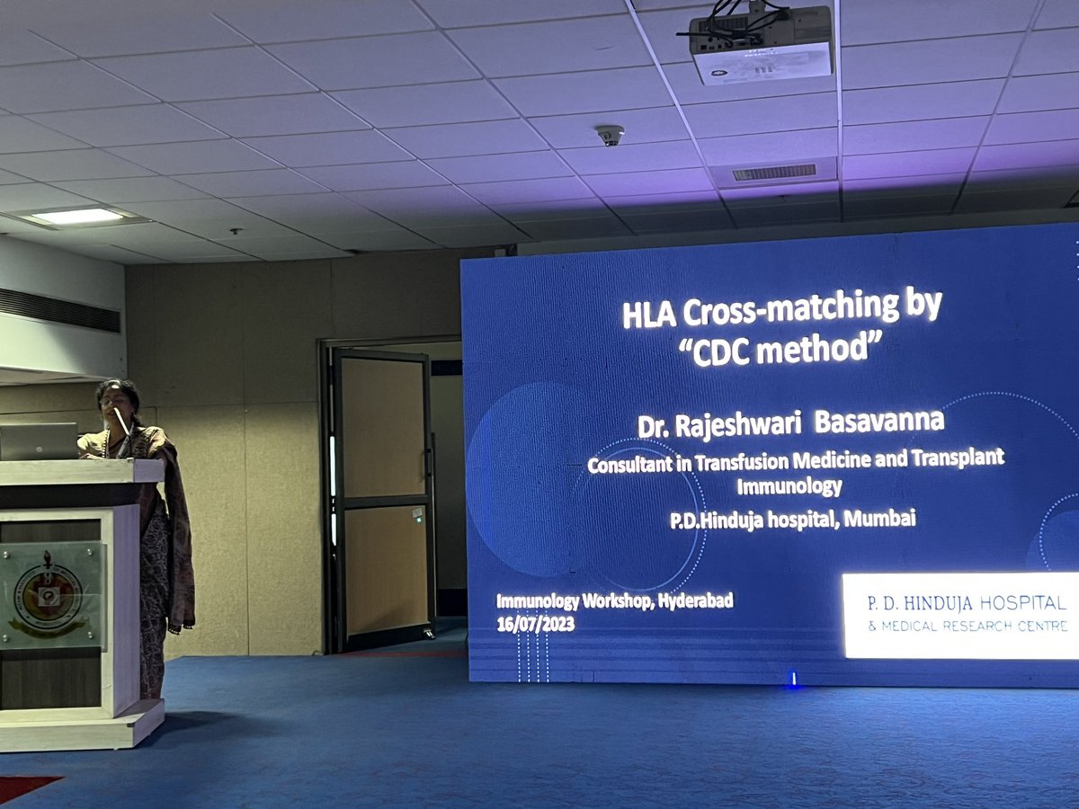 Immunology workshop being conducted in Hyderabad (HNF ) 

Very relevant topics !!
Brilliant speakers 
Academic feast ☺️

Awesome lecture by Dr Rajeswari mam !!
Old is gold for sure ..