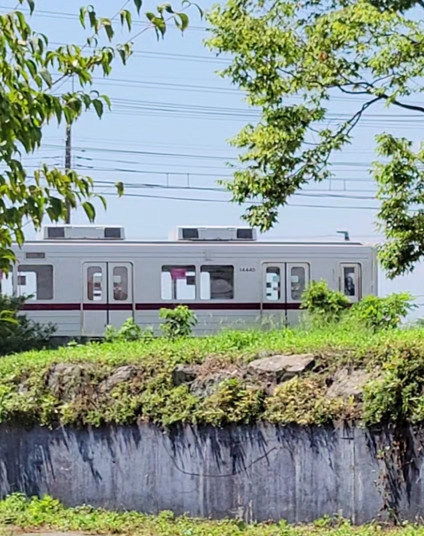 Commuting_rush's tweet image. 秩父線に東武10000系が現れた！慌てて撮影した為最後尾しか撮れなかったですが、おそらく8両だったと思います。
秩父線に東武車両が仲間入り⁉️

#秩父線
#東武鉄道