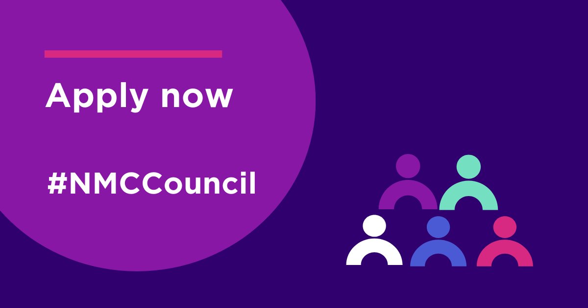 Could you be our new Council member? We're looking for a registered #nurse, #midwife or #nursingassociate to join #NMCCouncil, helping to take key decisions that protect the public and inspire confidence in our professions. Apply before 25 July 👇 fal.cn/3zV4n