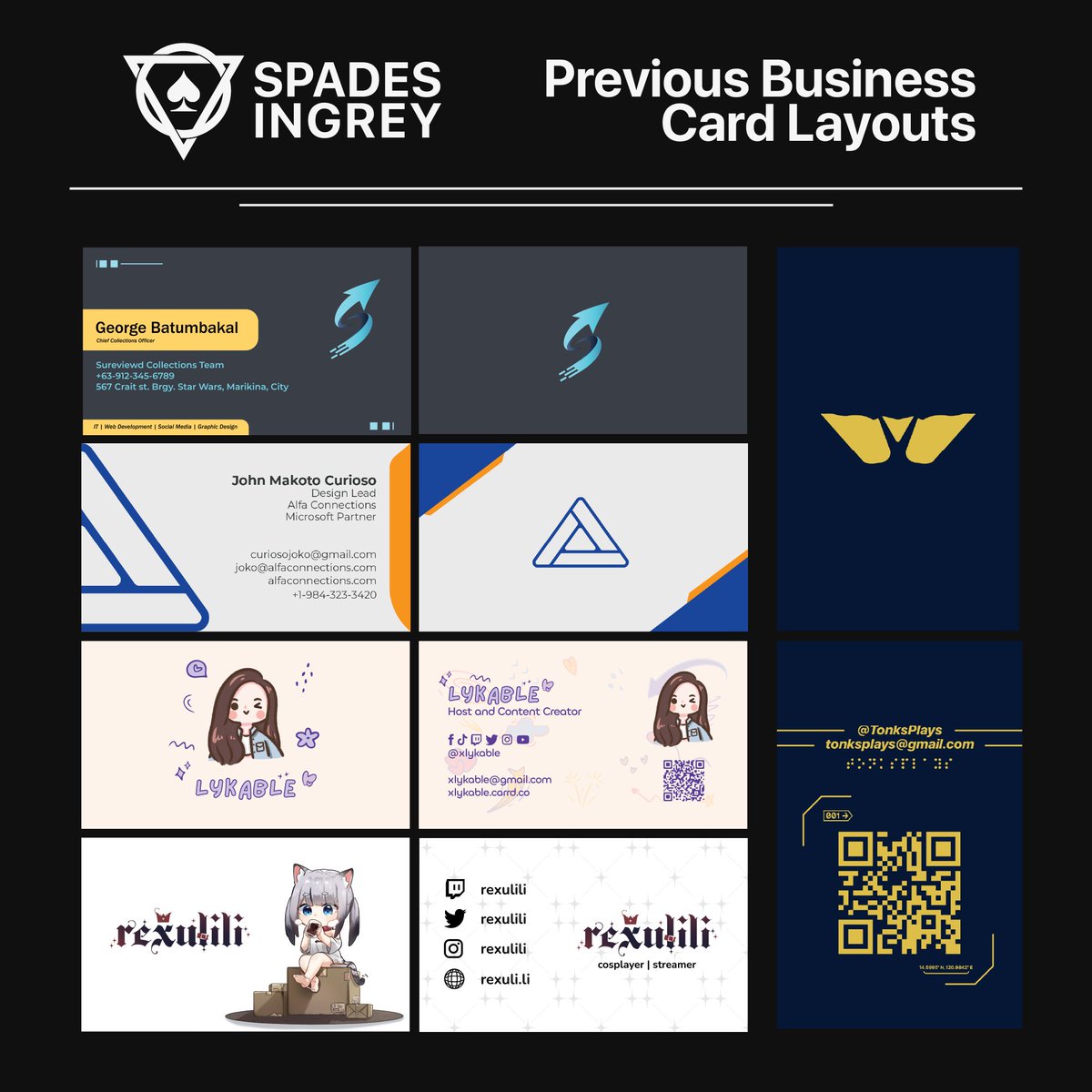 spadesingrey's tweet photo. Hey everyone, I'm Spade. A Graphic Designer from the Philippines. I'm opening my commissions right now to further fund my expenses coz I'm finally moving out to a new place! 

Every bit of interaction helps, whether an RT, QRT, or quite possible a referral/lead. Thank you! 🙏 https://t.co/K5EgbzBHDL