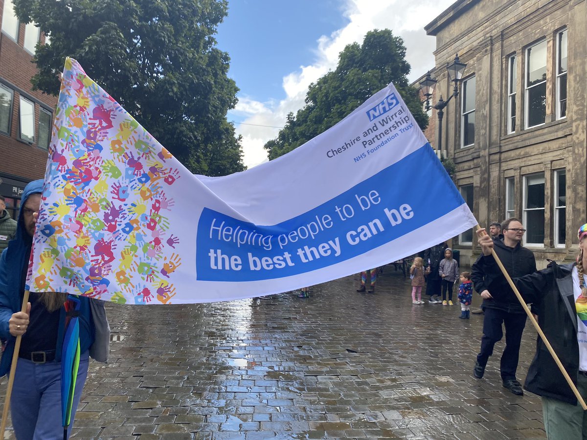CWP_IRWC's tweet photo. Thank you to all our colleagues from @ExperienceCWP @mymindfeed @CWP_IRWC and HR for joining us at #MaccPride @cwpnhs #TeamCWP https://t.co/qeO3xPv9sO
