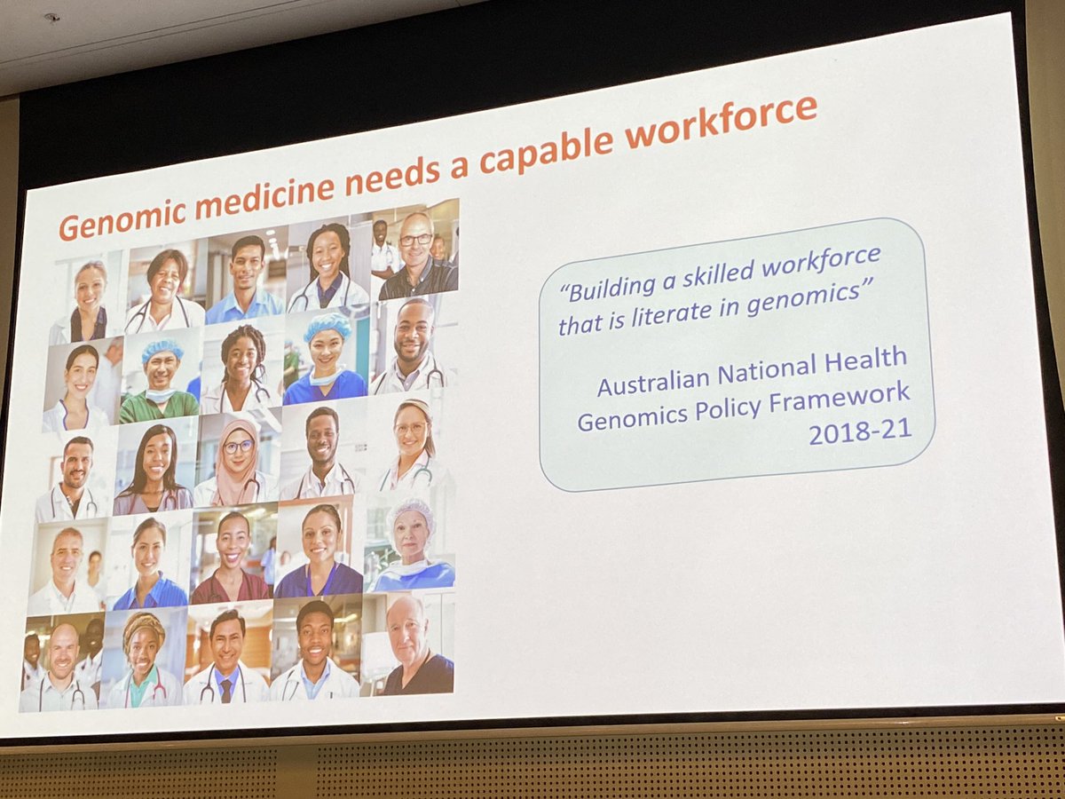Prof Zornitza Stark (@zornitzas) on Twitter photo <a href="/ClaraGaff/">Prof Clara Gaff</a> #AusGenomicsSummit and the critical issue of workforce development #genomics: 20 mixed methods studies <a href="/AusGenomics/">Australian Genomics</a> to map the landscape, understand needs and develop tools to support educators! <a href="/ClaraGaff/">Prof Clara Gaff</a> #AusGenomicsSummit and the critical issue of workforce development #genomics: 20 mixed methods studies <a href="/AusGenomics/">Australian Genomics</a> to map the landscape, understand needs and develop tools to support educators!