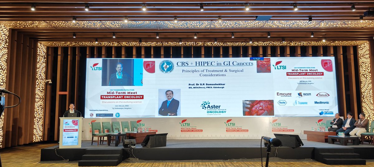 Huge congratulations to @sonalasthana and @_LTSI_  team for organizing a remarkable #LiverTransplantation conference #LTSIMidterm2023, with a  focus on transplant oncology! The content of the conference was of the highest standards, and the discussions were incredibly insightful