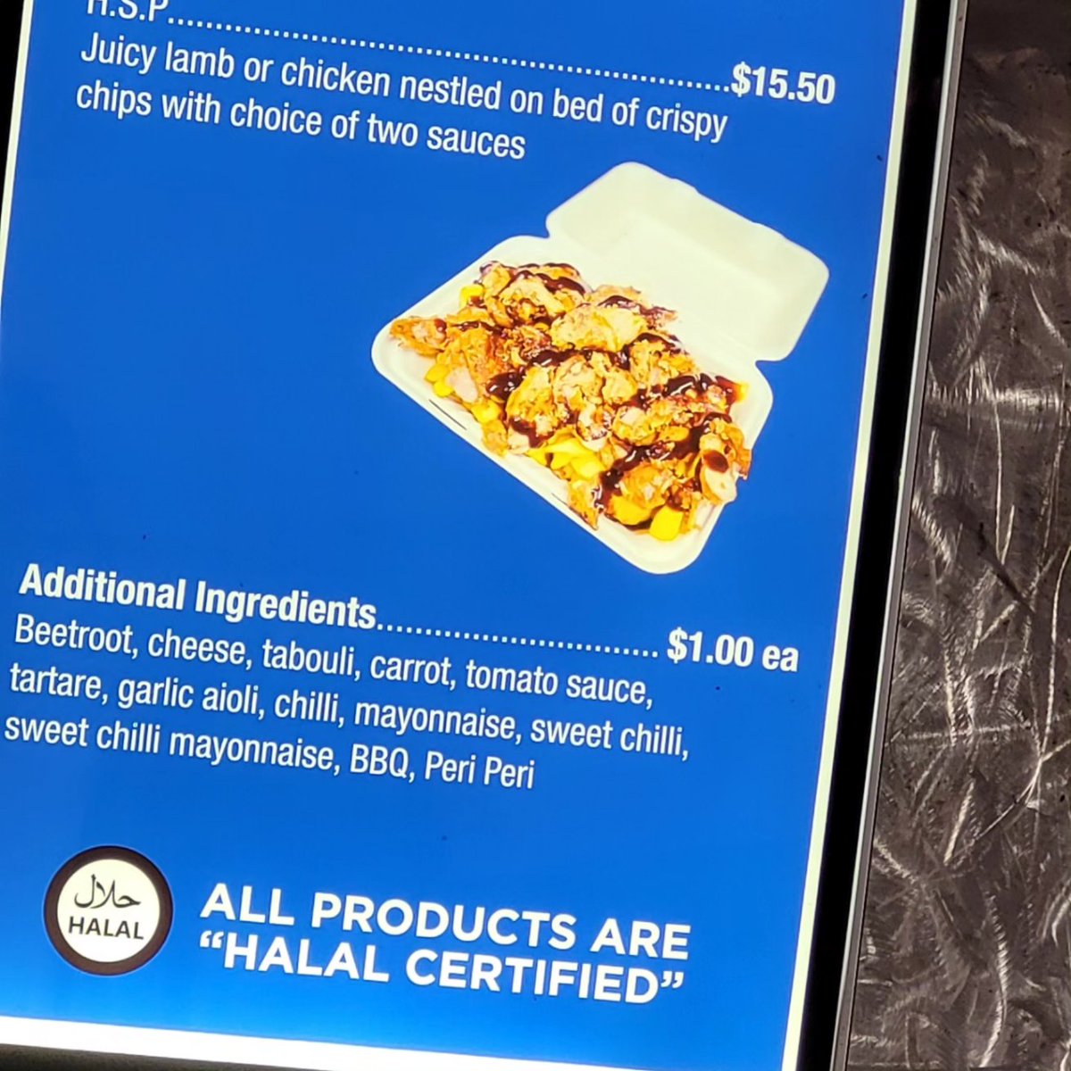 halal_review's tweet photo. Lunch at Lorne fish and chips. Proudly displaying Halal logo.
#Lorne #HalalMelbourne #Halal https://t.co/QiQuXpwy39