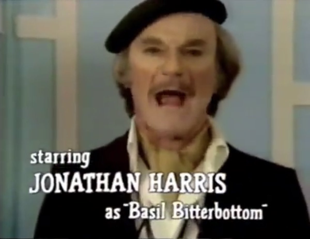 TimeLordDrew61's tweet photo. Letβs hear it for Basil Bitterbottom! only Jonathan Harris could do this Oh the pain oh the pain πππππ #JonathanHarris #BasilBitterbottom #UncleCrocsBlock https://t.co/QnnuZlHOAp