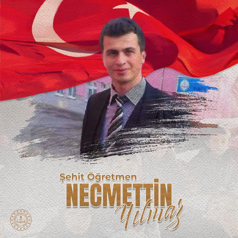 "Uğrunda ölenlerin vatan yaptığı bu topraklar"da doğan her çocuk, Necmettin Yılmaz Öğretmen'imizin bıraktığı yerden al bayrağımızı dalgalandırmaya, maarif ülkümüzü nesilden nesile yükseltmeye devam edecektir.

Şehadeti kutlu, ruhu şad olsun...