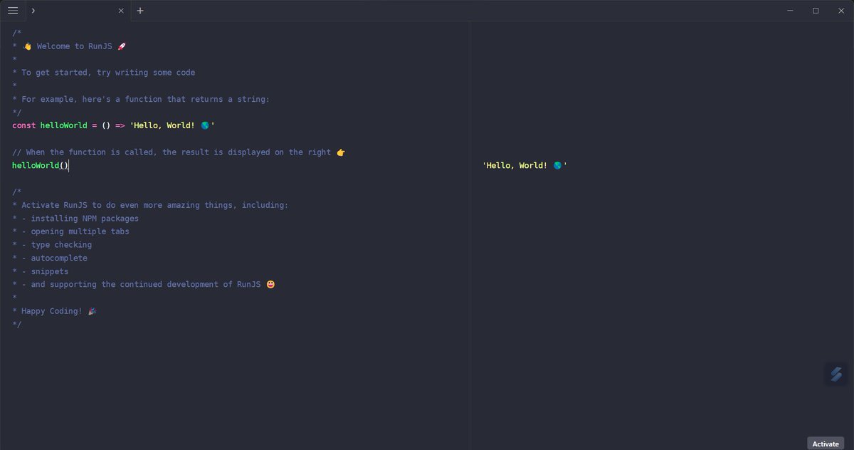 Adarsh____gupta's tweet image. If you are learning JavaScript from scratch, here is a pro tip for you:
Use Run.js