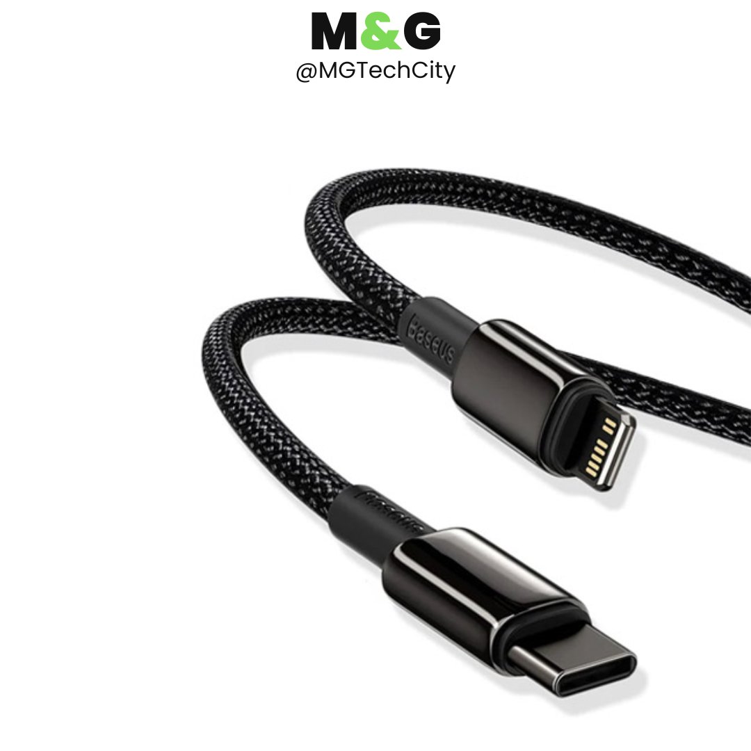 Experience fast and reliable charging with the Baseus PD Lightning cable. . #BaseusPDLightning #FastCharging #PremiumQuality #EfficientPowerDelivery #ConvenientCharging #TechEssentials