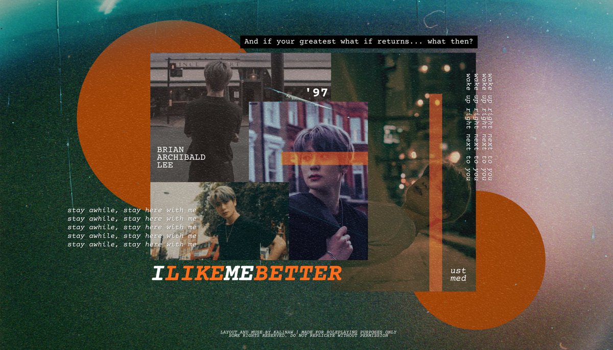 ⠀
                            ⌦ BRIAN ARCHIBALD LEE
                            restarting.  not  new   to  rp
                            like  and  rt to  be   mutuals
 ⠀