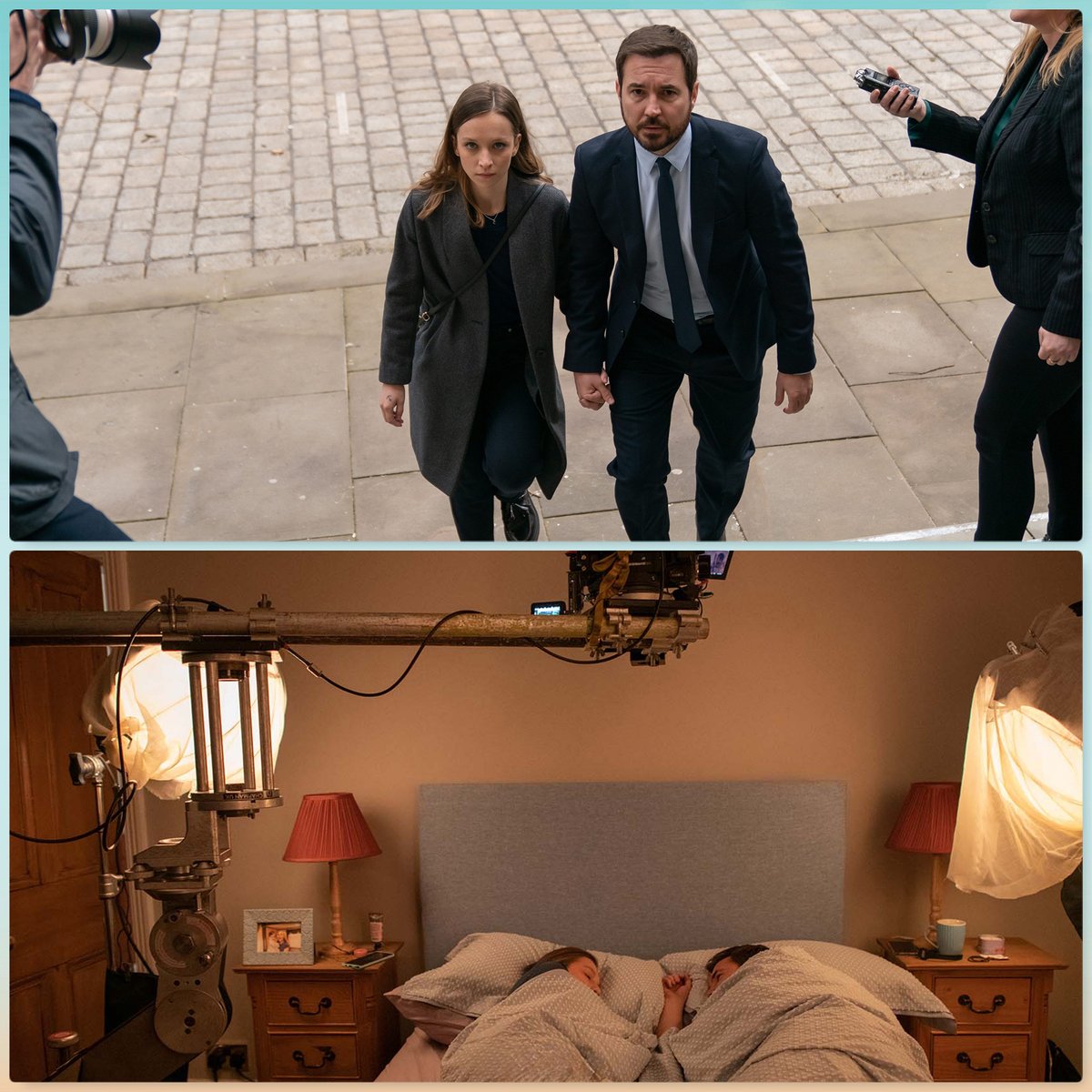 Team_Compston's tweet photo. PIC OF THE DAY
#Traces2 saw Emma & Daniel return for the trial of Phil MacAfee for the murder of Marie Monroe 😬
Would love to see them back for a S3 & the Secrets Nightclub trial 🙏
~ BTS/Stills, 2022
📸 : Alibi
#MartinCompston @martin_compston #LineOfDuty #MollyWindsor https://t.co/JcVqm6Dm0L