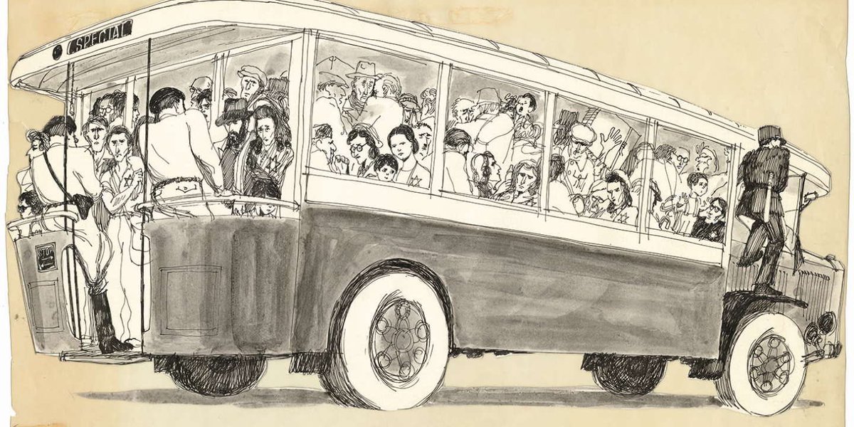 « Demain, on vient chercher les femmes et les enfants ! » C’est au petit matin du 16 juillet, en 1942 que des centaines de policiers français commencèrent à forcer les portes de familles juives, 13 152 personnes conduites au #Veldhiv avant les transits, les séparations,la mort 🕯️
