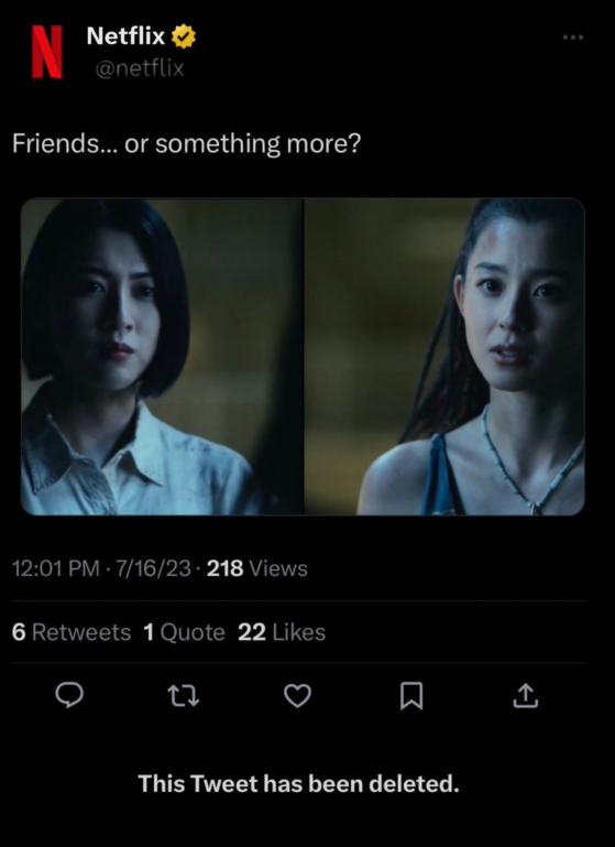 CAT3MAY's tweet photo. AHAHAHAH HAS ANYONE SEEN THIS ??????????? NETFLIX WHERE IS ALICE IN BORDERLAND RENEWAL AND KUINANN ENDGAME 🤨🤨🤨

#aliceinborderland3 #aliceinborderland #aib3 #aib #aibtwt #kuinanncanon #kuinannendgame #rizunaan #rizunaann #hikarikuina #kuinann #kuiann https://t.co/C8sC8OPCwg
