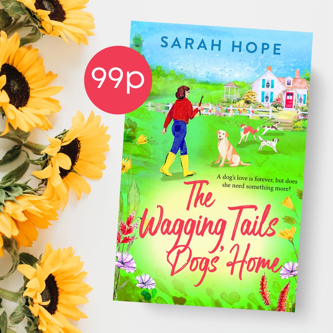 BoldwoodBooks's tweet photo. Something sunny to brighten your weekend! 🐾 #TheWaggingTailsDogsHome by bestselling author @SarahHope35 is only 99p! Get your copy today: https://t.co/wPVfgFrKZP https://t.co/84rZHfbLYa