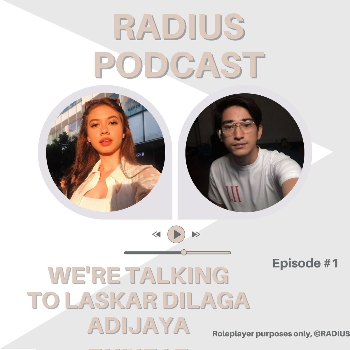⠀

ㅤㅤㅤNEW ACTIVITY :
ㅤㅤRADIUS PODCAST
FIRST EPISODE, FIRST AIRING!

LET'S TALK WITH THE HEARTLESS MAN :
LASKAR DILAGA ADIJAYA (JUAN)

SUNDAY, JULY 16TH 2023
08.00 PM

ONLY ON RADIUS👌

ㅤ