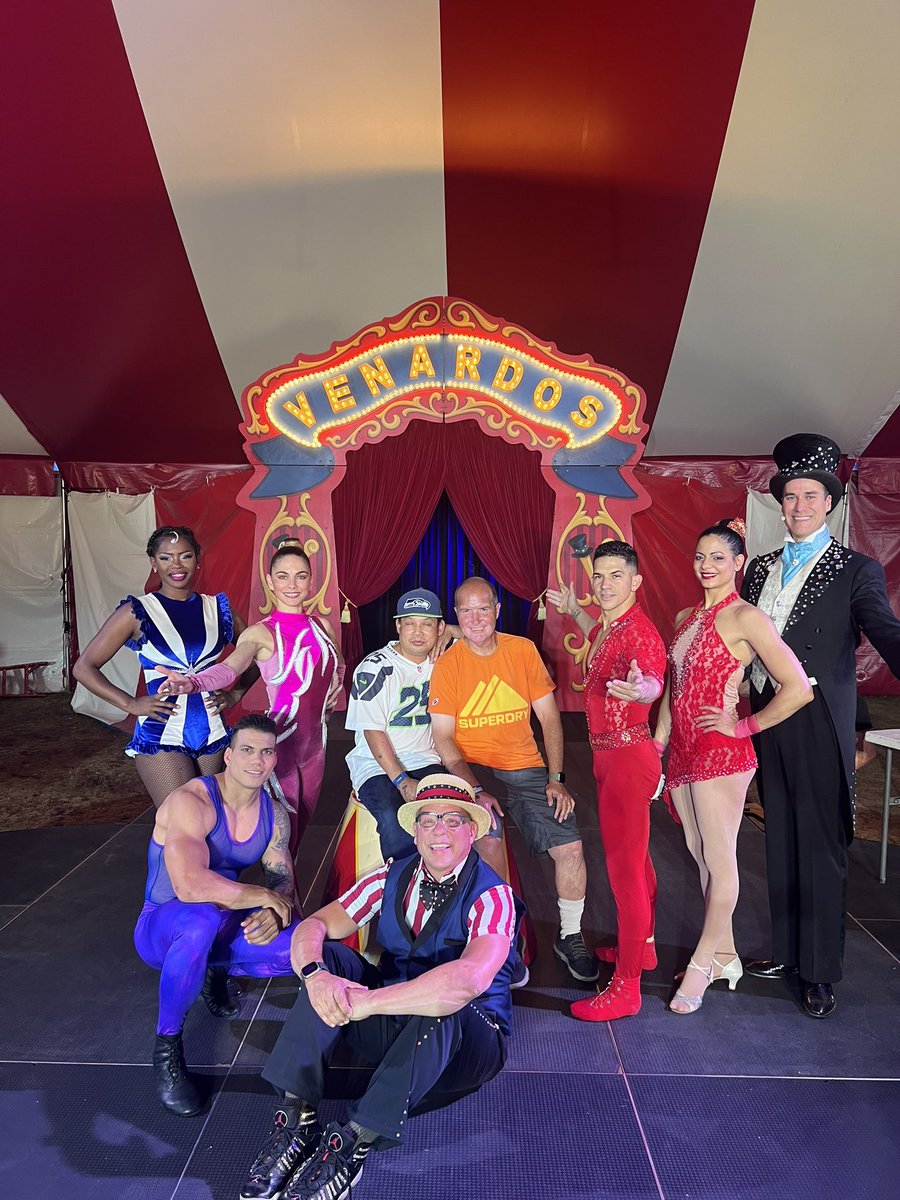 Amazing show today in Tacoma from Venardos Circus!  #LiveYourCircusDream