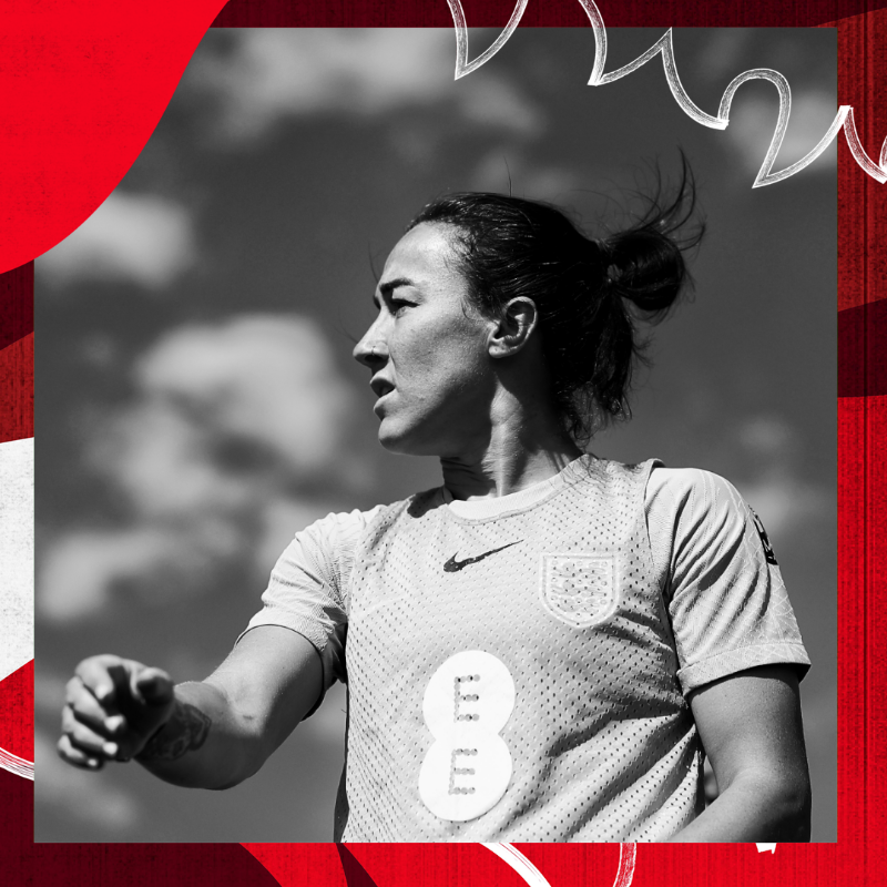 Lionesses's tweet photo. Next up in our special #FIFAWWC series: @LucyBronze

Having enjoyed a quick stop in Australia during her first World Cup experience with the #YoungLionesses back in 2008, Lucy discusses her memories of the trip and her excitement to learn more about the culture this time around.
