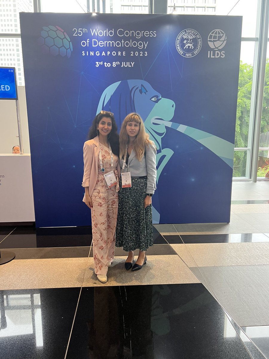 Throwback to last weekend when I was leaving Singapore after an amazing week at the World Congress of Dermatology. Now I just need to get my head down and write this penultimate DHLP assessment!  #WCD2023