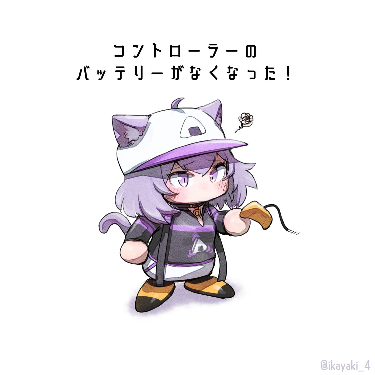 猫又おかゆ 「 #絵かゆ #生おかゆ」|IKAYAKI🦑🔥　呑み過ぎシリーズ📦💨✍🦑のイラスト