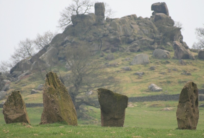 An archaeological walk around Harthill Moor, Derbyshire taking in Nine Stones Close stone circle, two hillforts the Rowtor Rocks rock art and lots more, with David Ingham from CBA East Midlands Saturday 22nd July #StandingStoneSunday #FestivalofArchaeology More 1/