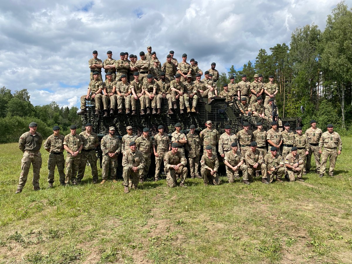Want to be part of the team next year? Follow this link:

#ExBalticFist
#WeAreRiflemen
#WeAreSwiftandBold

army.mod.uk/who-we-are/cor…
