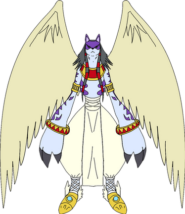 Anubimon: ¡El Digimon guardián del inframundo! Anubimon es un Digimon de tipo virus con la apariencia de una deidad egipcia. Está vestido con una armadura negra y dorada y posee habilidades relacionadas con la muerte y el juicio.  #Digimon