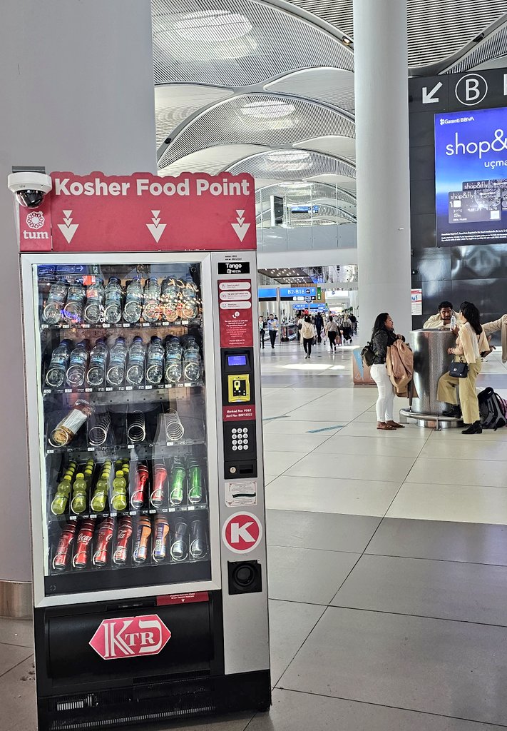 Traveling this summer through the #Istanbul Airport?

Don't forget to pick up your #Kosher sandwich at <a href="/TurkishAirlines/">Turkish Airlines</a> or  <a href="/igairport/">iGA Istanbul Airport</a> lounges or at the vending machine at concourse B. 

You can pray at the Synagogue/prayer room in the Business/Elite lounges.

Have a safe trip!