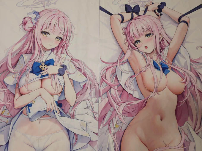ミカちゃん抱き枕カバーのサンプル届きました。