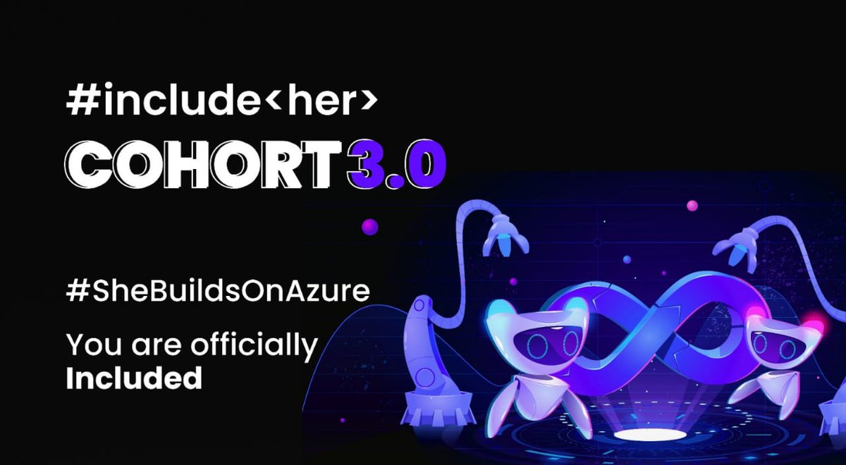 aditixrawat's tweet photo. β¨I am thrilled to share that I have been selected to be a part of the #Include <Her> Cohort 3.0 -DevOps Edition, supported by @Azure .
#shebuildsonazure #devops #includeher
#womenintech #cohort3 #EmpoweringCommunity #stem @azdevindia @roopal_mittal21 @Reskilll https://t.co/k4WVoRHqi1