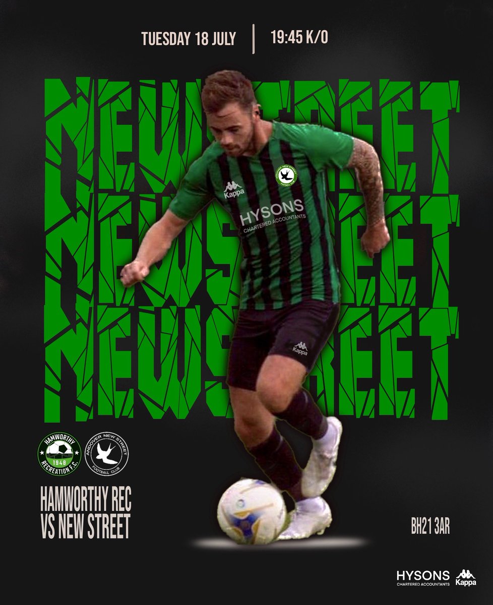 AndoverNSfc's tweet photo. UP NEXT | ⚽️
we go again Tuesday away to @Ham_RecFC 🤝🏻⚽️💚🖤 #ansfc https://t.co/KHi78WDp2x