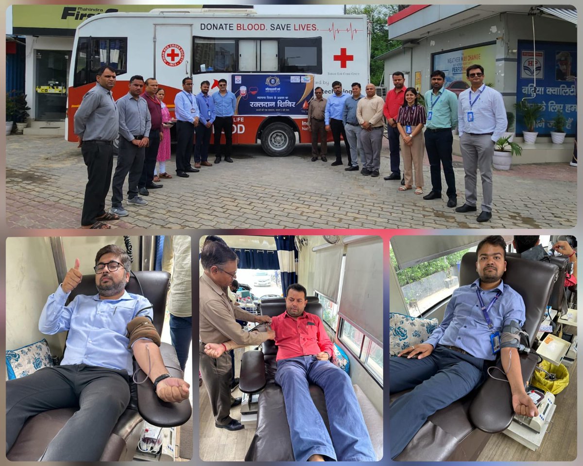 HPCL's tweet photo. Celebrating 49 glorious years of HPCL!  Enthusiasm filled the air as we joined hands across India for #HPCLFoundationDay. From tree plantation to #Blood  donation camps, #Food  distribution, and supporting #orphanage houses, we came together for a brighter tomorrow.
#MakingADifference #GreenLegacy  #HappyFoundationDay