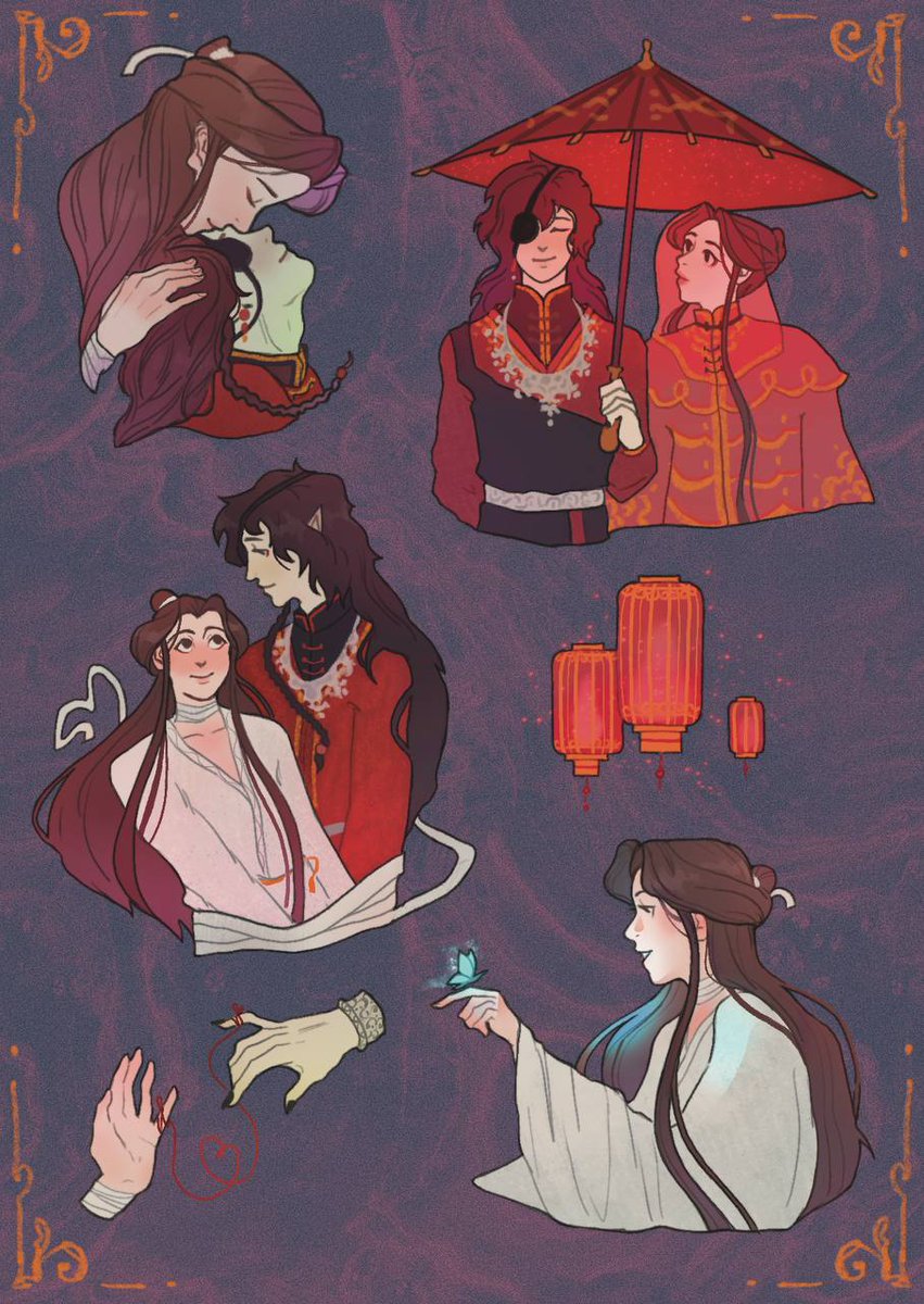 стикеры по небожителям готовыы ура ура 🥹
#TGCF