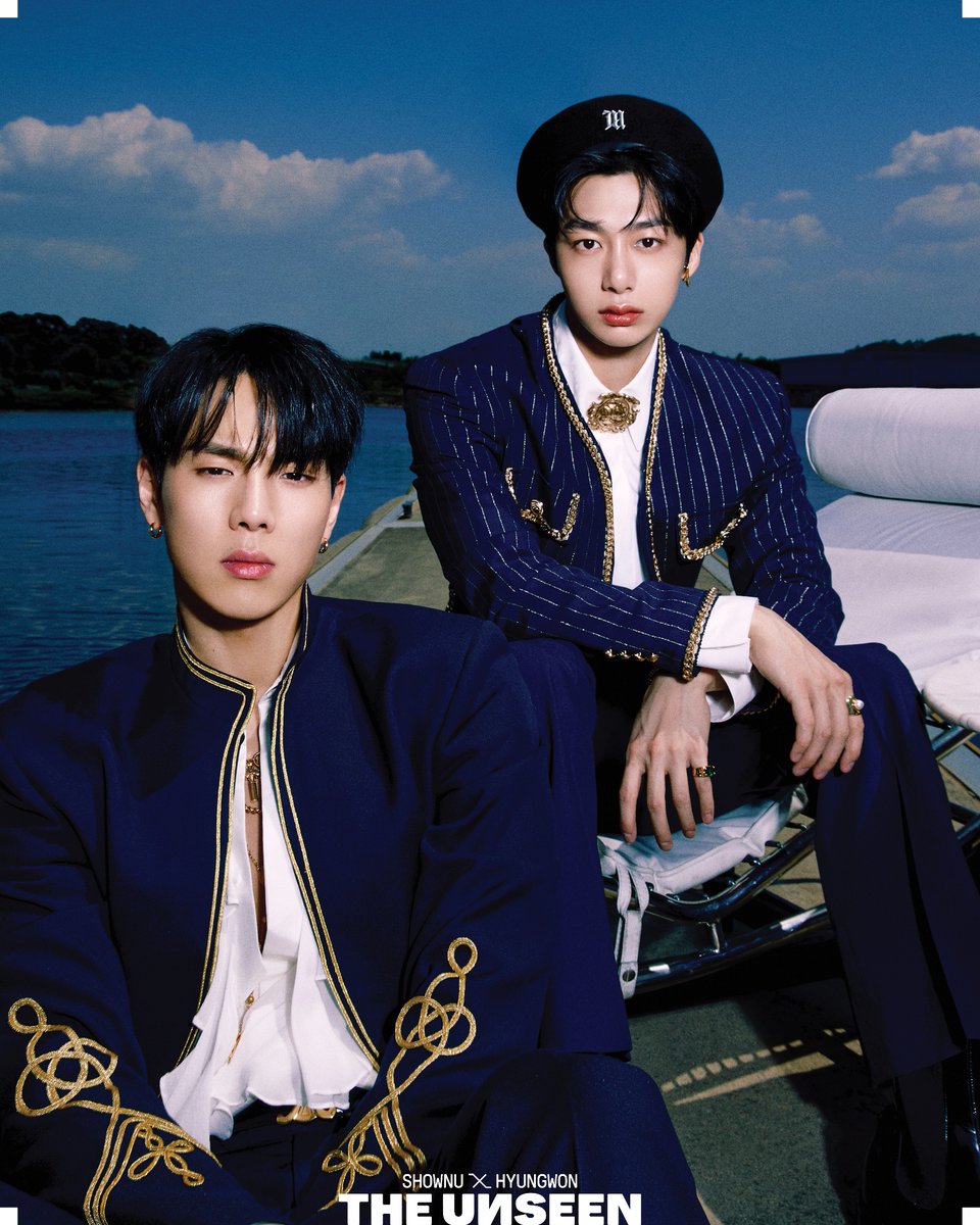 SHOWNU X HYUNGWON
The 1st Mini Album
'THE UNSEEN' 🕶

CONCEPT PHOTO Ver.2
#셔누 #형원 
#SHOWNU #HYUNGWON

Release on
2023.07.25 6PM (KST)

#몬스타엑스 #MONSTAX #MONSTA_X
#THEUNSEEN #CONCEPT_PHOTO